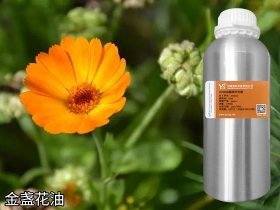 金盏花油金盏花浸泡油植物精油基底油原料油DIY基础油日化原料化妆品原料洗涤用品原料洗发水原料